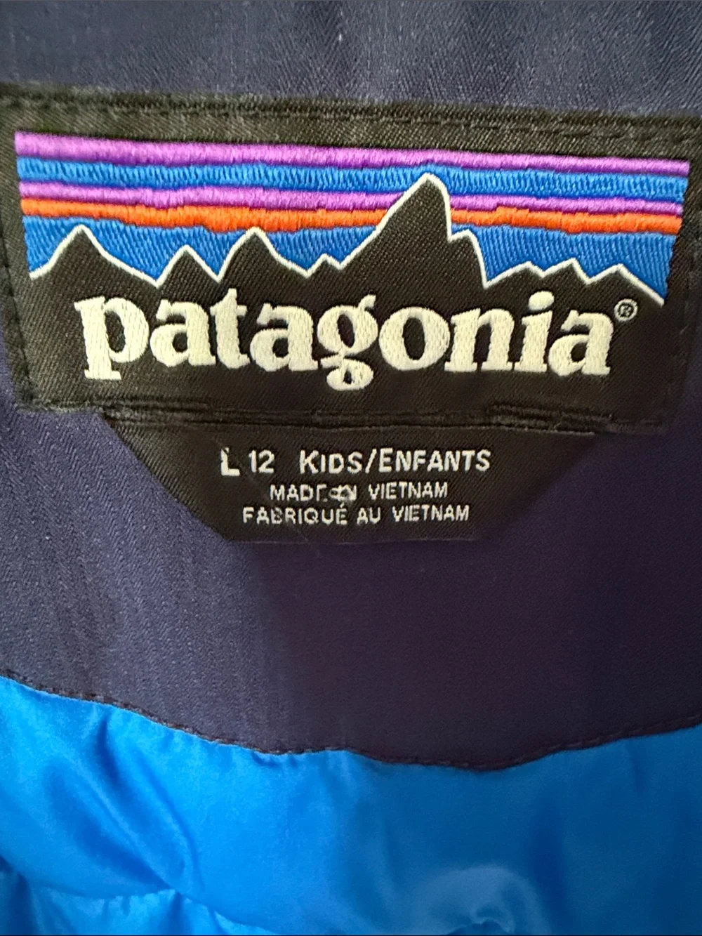 Patagonia Boys Snowshot Jacket, boys size Large
